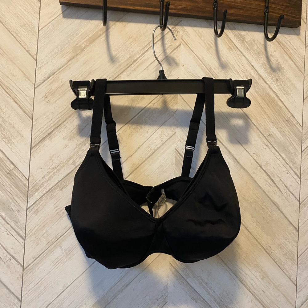 Black Women's Nursing Bra